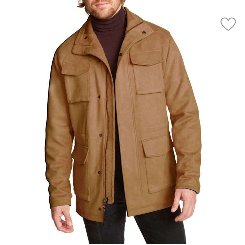 Robert Graham Faux Suede Cargo Jacket